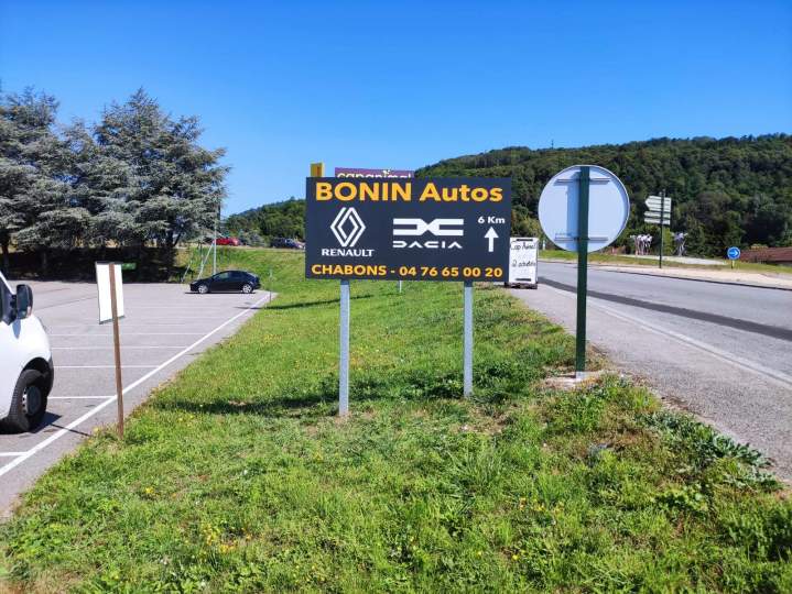 Signalisation directionnelle Grenoble