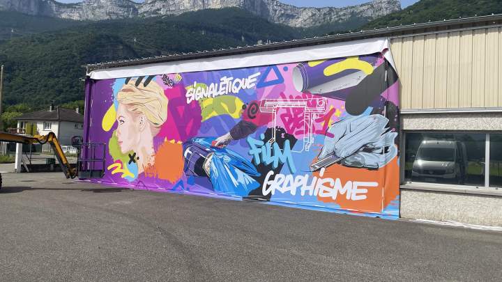 Banderole extérieure Grenoble