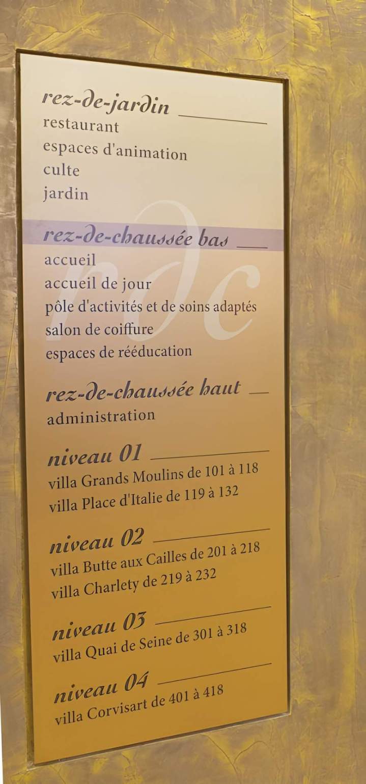 Panneau signalétique Grenoble
